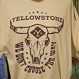 Yellowstone short sleeve unisex t shirt size XXL